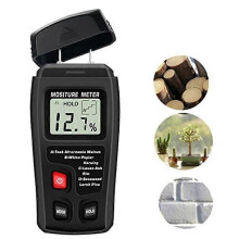 Humidimètre numérique pour bois TEMPSA, détecteur d'humidité, testeur portable à 2 broches, plage de