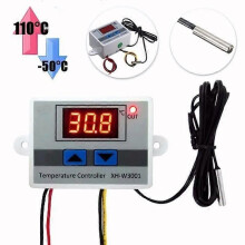 Thermostat LCD TEMPSA-50110C 220 V avec sonde et régulateur de température