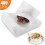 400 Pack Disposable Cotton Tea Filter Bags with Drawstring for Loose Leaf Tea Bags, Leaf Pattern, Cellulose 1
