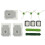 Suitable for Irobot Roomba Sweeping Robot Accessories Side Brush Main Brush I7 E5 E6 11pcs 1