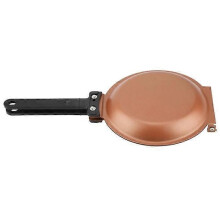 Easy to Clean Non-Stick Pancake Pan, Omelette Pan, Iron Material Double Sided Frying Pan Crepe Pan,