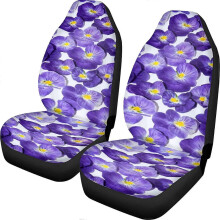 (Flower8) Coprisedili anteriori per auto Goth Rose, set da 2, per donna e uomo, accessori decorativi
