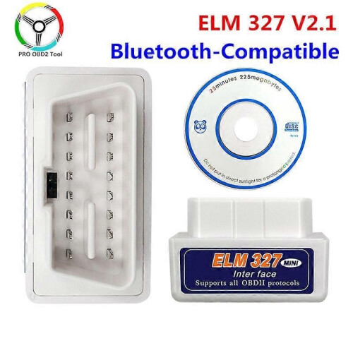 (Bluetooth V2.1)Bluetooth ELM327 V2.1 V1.5 Auto OBD Scanner Code Reader Tool Bildiagnosverktyg Super
