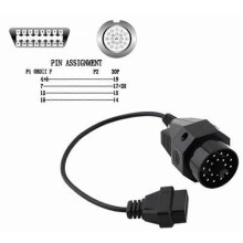 (för bm20 pin) Mini ELM327 V2.1 Bluetooth OBD2 anslutningskabel för Kia 20 pin bilskanner Diagnostik