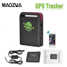 Mini TK102B GPS-spårare Realtidsfordon GSM GPRS Bilspårare Spårningslokaliseringsenhet med billaddare