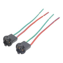 (NO.Y10)KE LI MI 2x T10 W5W Bil liten LED-glödlampa plugg kil hård adapter sockelkontakt