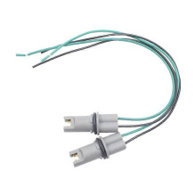 (30cm 2ST)KE LI MI 2x Bil LED-lampa Ljushållare Sockel T10 T15 W5W 194 168 Högtemperaturkabel