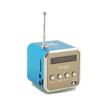 Tera Mini draagbare luidspreker Digitale luidspreker met FM-radiofunctie SD-kaartsleuf TF USB voor smartphone