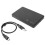 Custodia per disco rigido SSD SATA USB 20 da 25 pollici - Nero 1