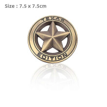 (dekal)TEXAS EDITION Star Car-dekal Logotyp Emblem Front Huv Grill 194 märke för Jeep Wrangler Renegade