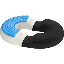 Orthopedisch kussen voor aambeien Innovatieve gel Donutvorm Verlicht pijn Staartbeen