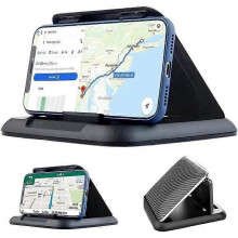 HAOPYOU- Car Phone Holder, Anti-Slip Silicone Sticky Car Phone Holder Mount for