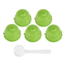 GELE herbruikbare navulbare capsules, 5 stuks, pods voor Nescafe Dolce Gusto, Nespresso-apparaat,