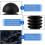 Chair Tip Cap - Unspecified - 50 Pcs - Round - Plastic - Silent Protector 3