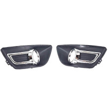 2 st Bil främre dimljus lock Dimlampa Huv Ram Dimljus Skärm för Citroen C4 2008 2009 2010 2011