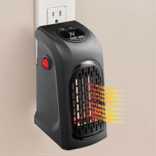 Mobiele kachel - Handy Heater - Keramiek - 350W - Programmeerbaar - Zwart