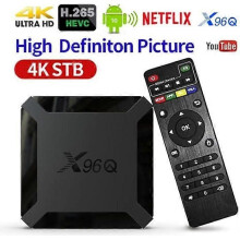SURENHAP - X96Q Smart TV Box Android 10.0 Allwinner H313 Quadcore Media Player 1G + 8G 4K 2598660