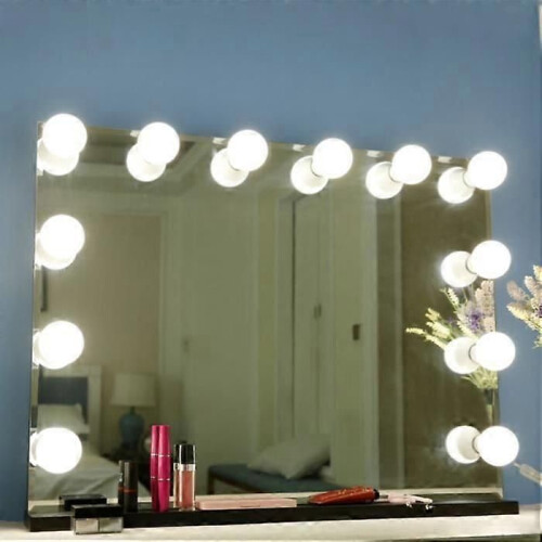 Kit d'éclairage pour miroir - Lampe de coiffeuse à 10 ampoules LED