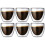 Kaffeetasse - Original - Glas - Doppelwandig - 80ml - 6er Set 1