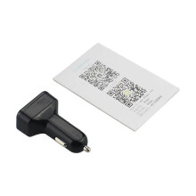 (ingen förpackning) SG007 Billaddare GPS Tracker GPS Wifi LBS MutiMode Realtidsspårningsmottagare Ring