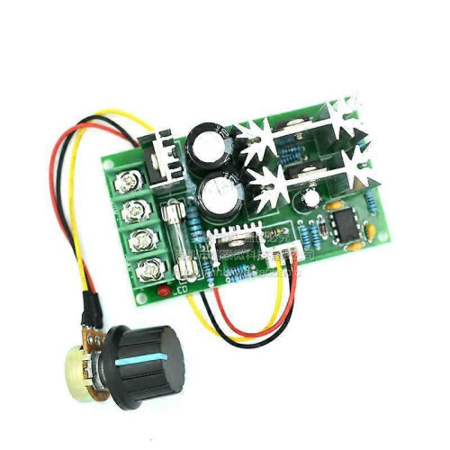 10-60V 20A PWM DC Motor Speed Controller Switch DC Current Voltage Regulator PWM High Power Drive Module