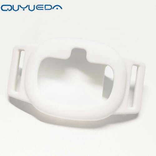 (Model 2 White)Silicon Rubber Case For Pet GPS Tracker Sleeve Tracking Device Cover Protector Shell