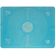Tapis de pâtisserie en silicone antiadhésif iGadgitz Home 50 x 40 cm pour fondant et gâteaux