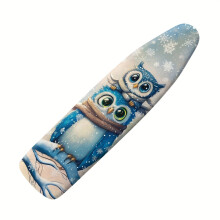 Weihnachtlicher Bügelbrettbezug, flexibles Material Weihnachtseule