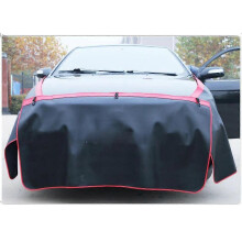 CHIZIYO Lot de 3 housses de protection magnétiques pour garde-boue de voiture Noir