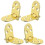 4PCS Brass Hinges with Screws for Folding Table 1
