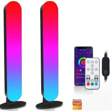 Lampada da scrivania RGB con LED intelligente con molteplici effetti di luce e musica Barra luminosa