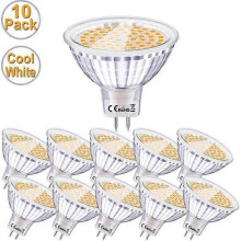 Ampoule LED MR16 / GU5.3 6W 12V Blanc froid 6000K Eofiti - Pack de 10