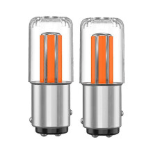 (Giallo1156 BA15S P21W) 2 pezzi NUOVE lampadine LED COB 5SMD 1156 BA15S P21W 1157 BAY15D P21/5W con