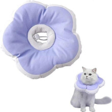 Zachte kattenhalsband Gevoerde kattenhalsband met verstelbaar koord Anti-bijt en comfortabele kattenhalsband