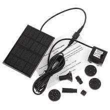 Pompe à eau solaire pour fontaine de jardin et bassin
