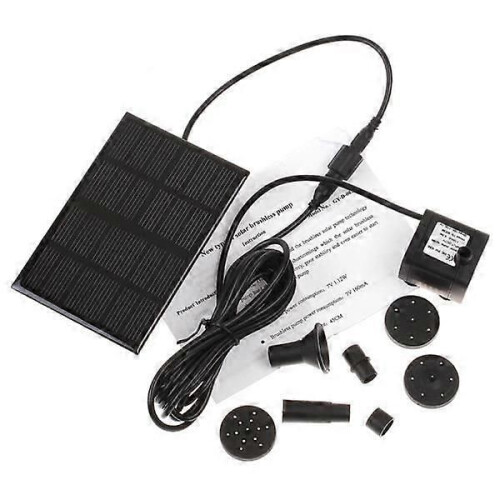 Solarwasserpumpe für Gartenbrunnenteich