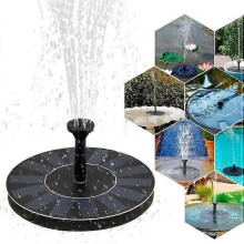 Pompa solare per acqua E-SENIOR-1.4W per fontana galleggiante, per laghetto da giardino o acquario