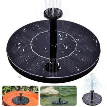 Pompa solare per laghetto o giardino - SANLIN BEANS - SN - 7V14W - Nero - Legno massello di cicuta