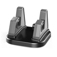 (NS24-gray)Rotating Car Phone Holder Non-slip Dashboard Bracket 360 Rotation Simple Useful Auto Mobile