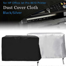 Housse de protection anti-poussière en nylon multi-tailles (noire), imperméable, pour chaise et table,