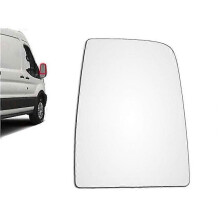 (1 pièce droite) Rétroviseur chauffant de voiture en verre pour porte latérale avec plaque de support