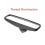 (Normal Non-function)High Quality Car Interior Rear View Mirror Replacement  for Peugeot 107 206 106 1