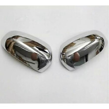 (ABS Chrome)High Quality ABS Chrome Car Stick Rear View Rearview Side Glass Mirror Cover Trim Frame