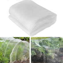 (2X10M)60 Mesh Pflanze Gemüse Insektenschutznetz Garten Obst Pflege Abdeckung Blumen Schutznetz