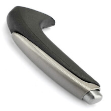 (Gray)Car Handle Grip Covers Parking Hand Brake Handle Sleeve Lever Shell Kit for Honda for Civic 2006-2011