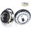 Diskbänksfilter - Rostfritt stål - Set om 2 - Diameter 80 mm - Tjocklek 05 mm - Silver 1