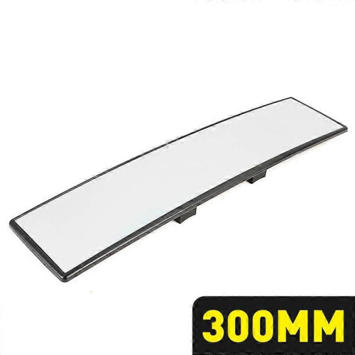(Vit-300mm)Barbackspegel Interiör Backspegel Universal Backspegel Antireflex bred