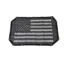 Pare-soleil de toit de voiture 2/4 portes en maille pour Jeep Wrangler JK 2007-2017