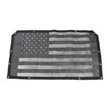 Sansour Auto Dak Zonneschermhoes voor Jeep Wrangler JL 2018 Dak Anti UV Zonbescherming Mesh Net voor