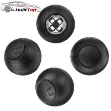 Car Automatic Gear Shift Knob Shifter Stick Lever Pen Hand Ball Plastic For Mercedes Smart For two 450Black1998-2014